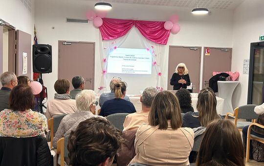 REMERCIEMENTS CONFERENCE OCTOBRE ROSE 